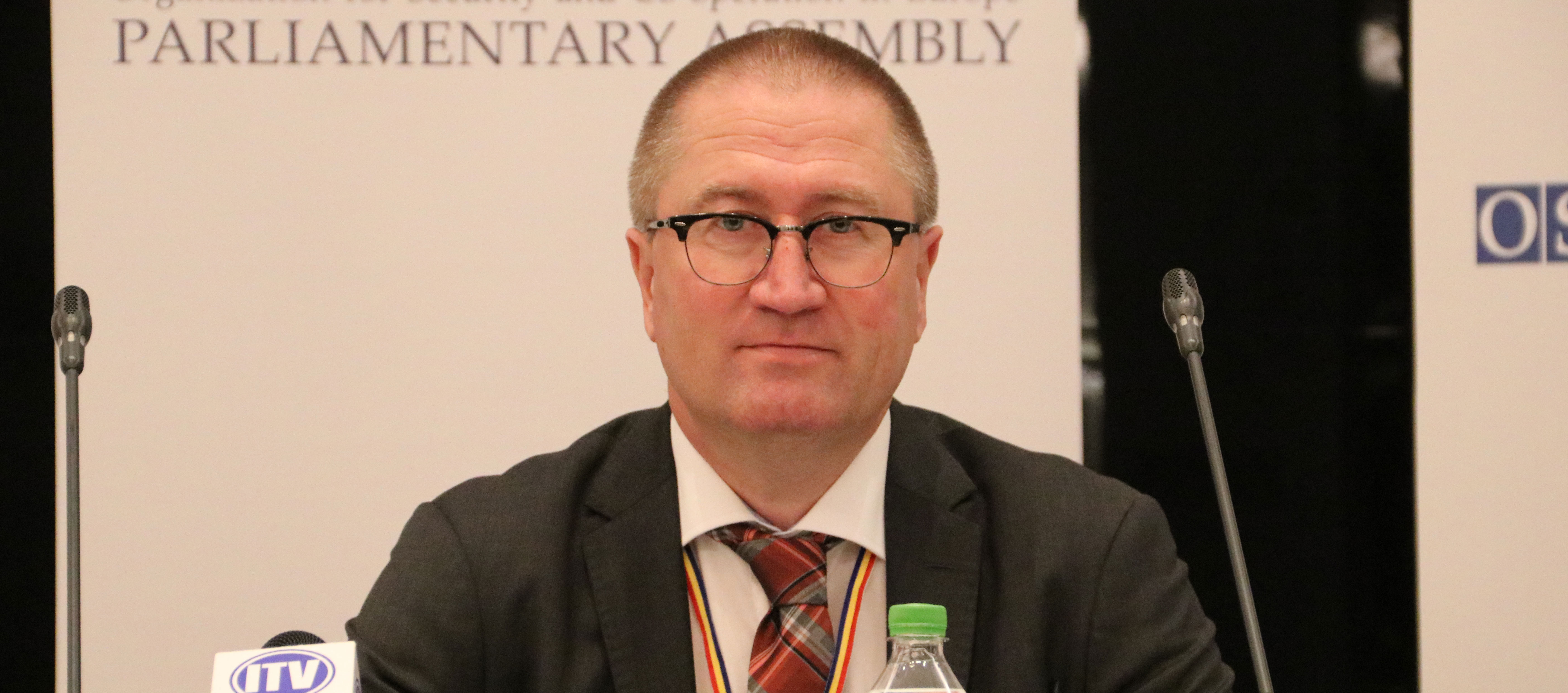 Geir Jørgen Bekkevold is head of the OSCE Parliamentary Association’s election observers during the Armenian election on 2 April 2017. Photo: OSCE PA.