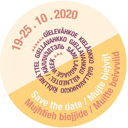 Logo Samisk språkuke 2020.
