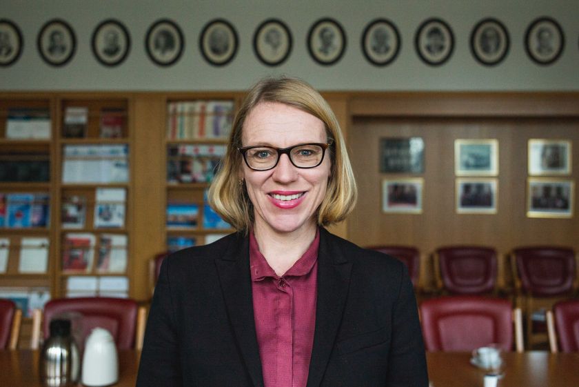 UFK-leder Anniken Huitfeldt. Foto: Stortinget