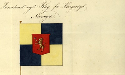 Flaggforslag 20. oktober 1814