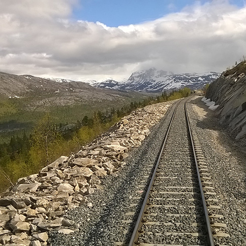 Illustrasjonsfoto fra Nordlandsbanen. Foto: iStock.