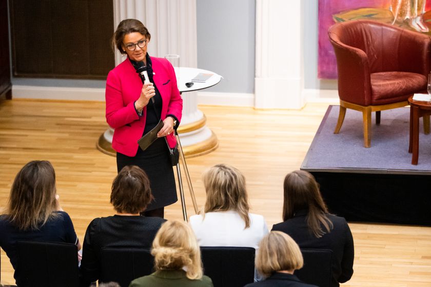 Ingjerd Schou (H) leder Stortingets delegasjon til Europarådets parlamentarikerforsamling. Foto: Stortinget