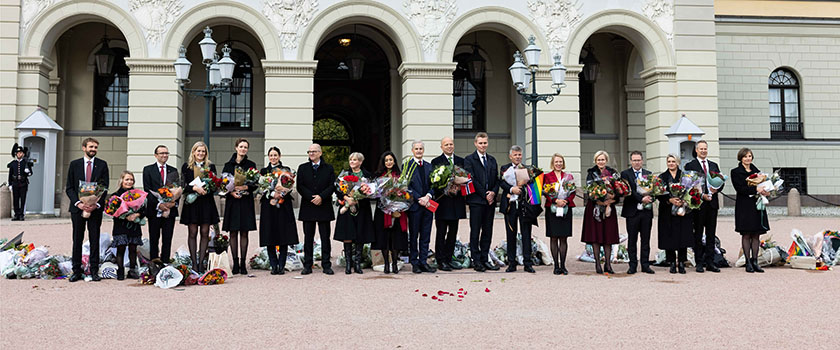 The Støre Government. Photo: Storting.
