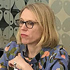 Anniken Huitfeldt, leder av utenriks- og forsvarskomiteen. Foto: Stortinget.