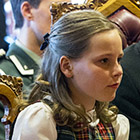 H.K.H. Prinsesse Ingrid Alexandra under minnemøtet i stortingssalen 15. mai 2014 i forbindelse med grunnlovsjubileet. Foto: Erlend Aas/NTB scanpix/Stortinget.