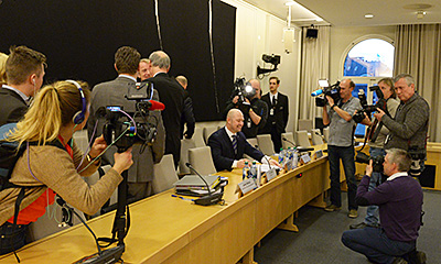 Illustrasjonsfoto, pressen. Foto: Stortinget.
