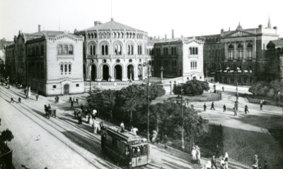 Stortingsbygningen ca. 1913–15