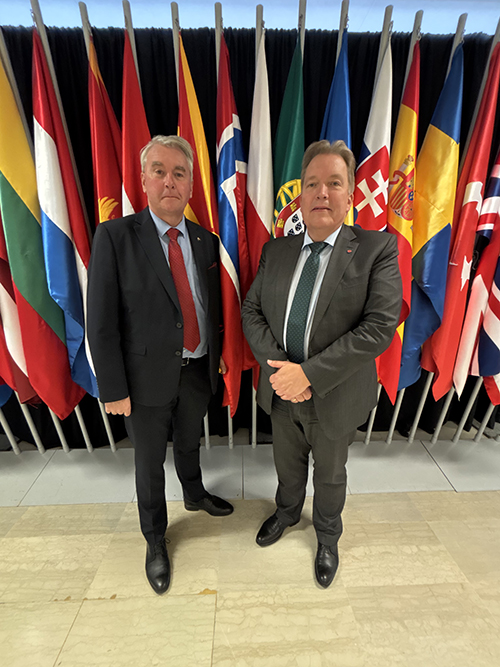 Trond Helleland og Sverre Myrli.