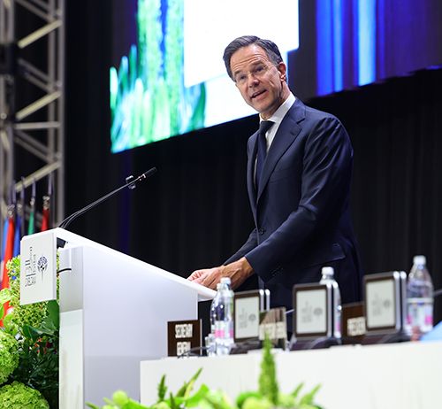 NATOs generalsekretær Mark Rutte.