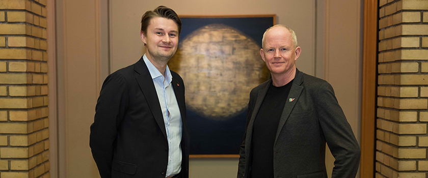 Øystein Mathisen og Lars Haltbrekken.