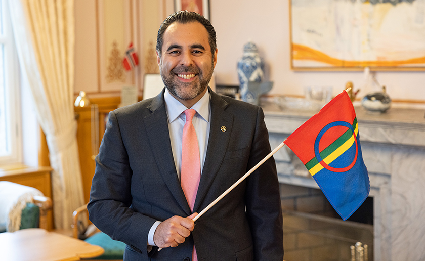 Stortingspresident Masud Gharahkhani