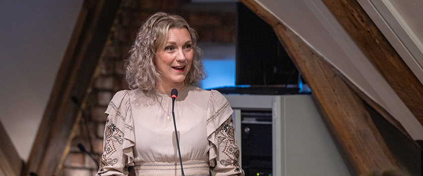 Digitaliserings- og forvaltningsminister Karianne Oldernes Tung under Nordisk råds fellesmøte i Oslo 15. september 2025.