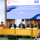 Møte i Europarådets parlamentarikerforsamling sin politiske komité. Foto: Stortinget.